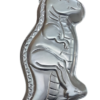 Aluminum cake mold shaped like a dinosaur (Alu is likely short for aluminum)