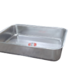 Large aluminum deep cake tray (16 x 12 inches)