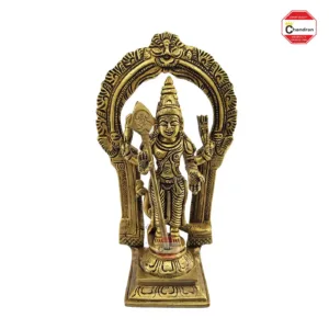 Brass Arch Murugan statue