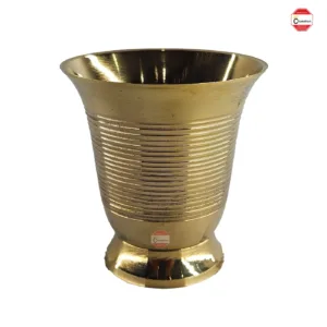 Brass tumbler (clear and concise)