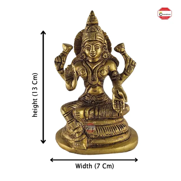 Mahalakshmi Brass statue