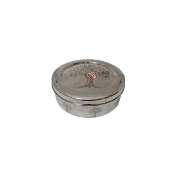 Stainless steel spice box (clearest and most concise)