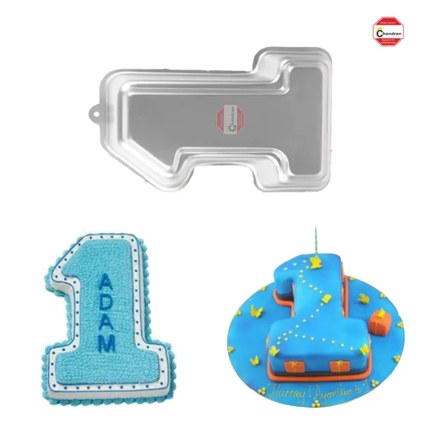 No 1 cake mould