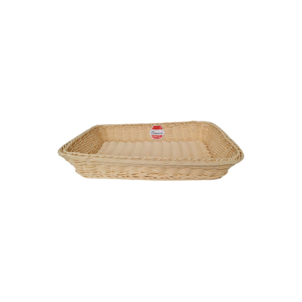 Medium bread basket made from durable PC material, featuring a classic design for serving bread and baked goods. Lightweight, easy to clean, and perfect for various occasions.