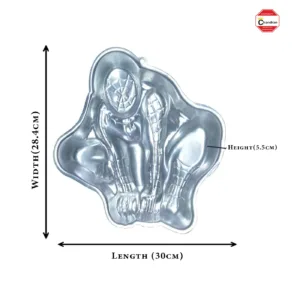 Spiderman cake mould 4