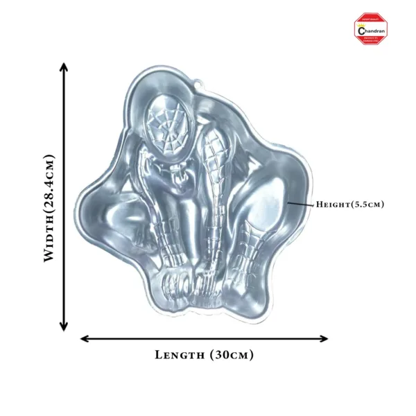 Spiderman cake mould 4