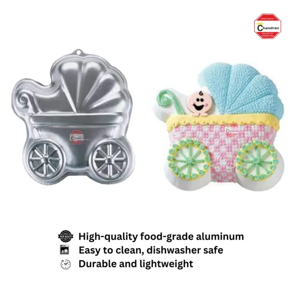 Wilton baby buggy cake pan