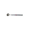 Melon scooper with a rounded, serrated edge for easily scooping and portioning melon. Features an ergonomic handle for comfortable grip and efficient use.