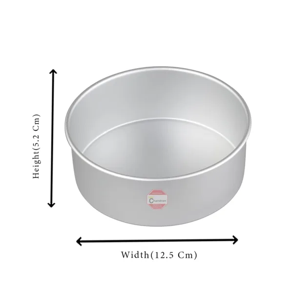 weight less alu round Cake mould