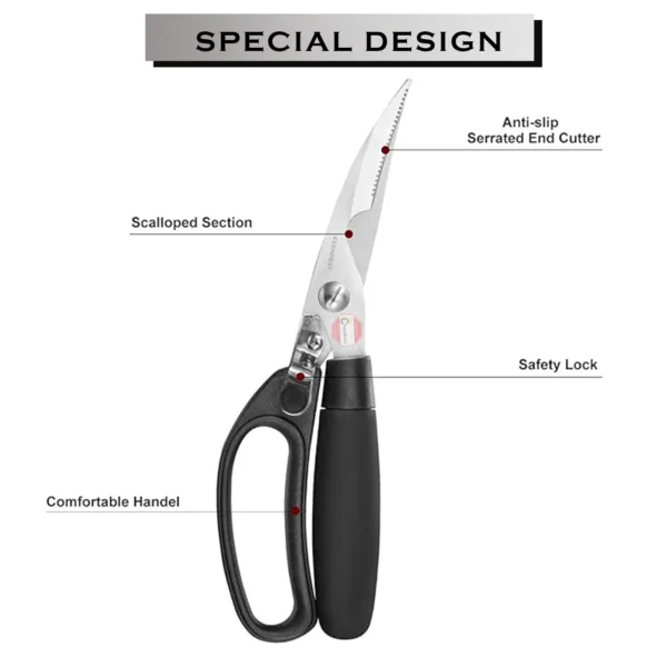 Handle Meat cutting scissor