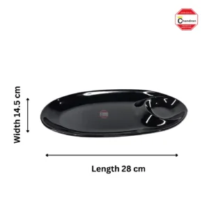 Melamine Oval Sandwich Plate