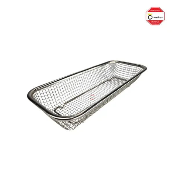 SS Rectangle French Fry Basket