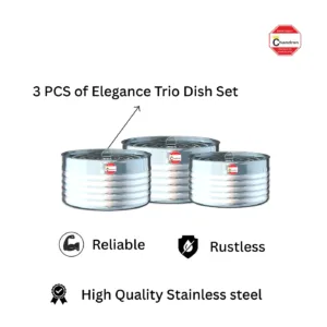 Dish Set 4 Chandran Steels