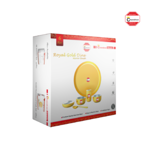 Royal Gold Dine Hammered | Chandran Steels