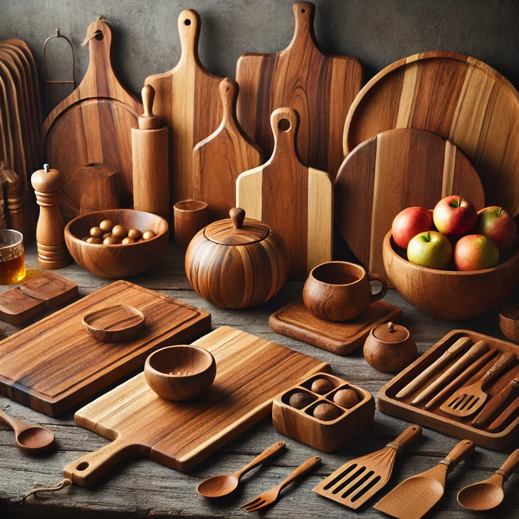 Wooden-Accessories-for-Kitchen-A-Perfect-Blend-of-Tradition-Style-and-Sustainability-Chandran-Steels.